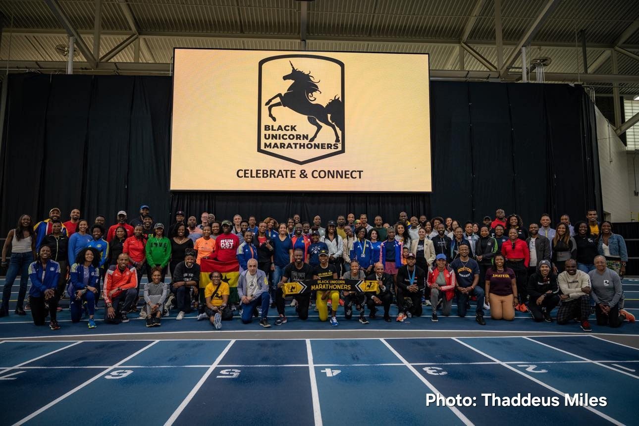 Black Unicorn Marathoners Group Photo